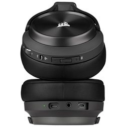Corsair VIRTUOSO XT RGB vezeték nélküli metálszürke gamer headset