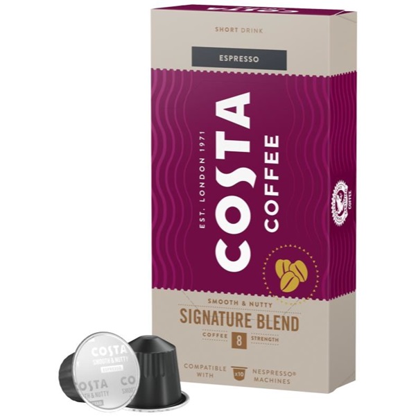 Costa Coffee Medium Espresso Nespresso kompatibilis 10 db kávékapszula