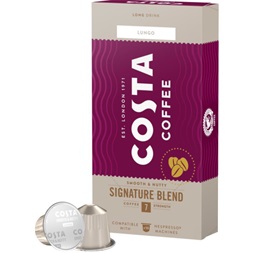 Costa Coffee Medium Lungo Nespresso kompatibilis 10 db kávékapszula