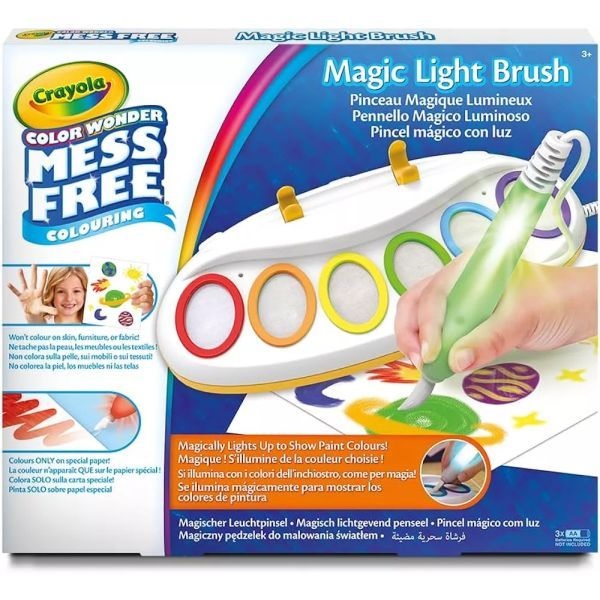 Crayola CW Varázs festőkészlet világító ecsettel
