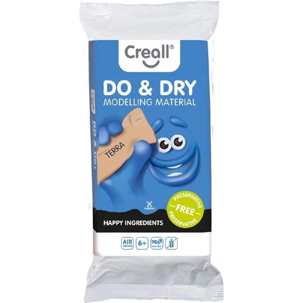 Creall Do&Dry 500g terrakotta modell agyag