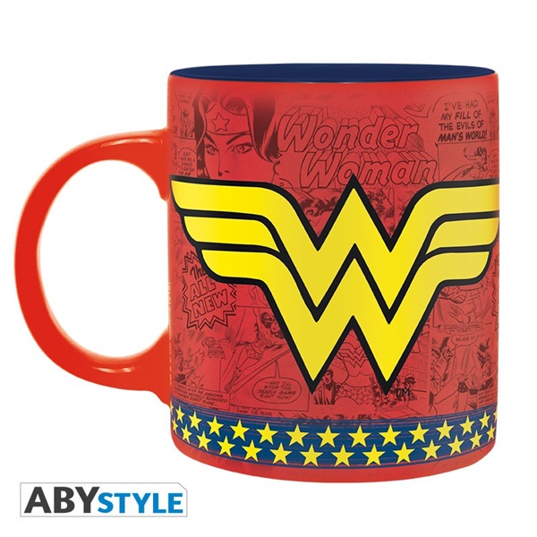 DC Comics "Wonder Woman Action" 320ml bögre