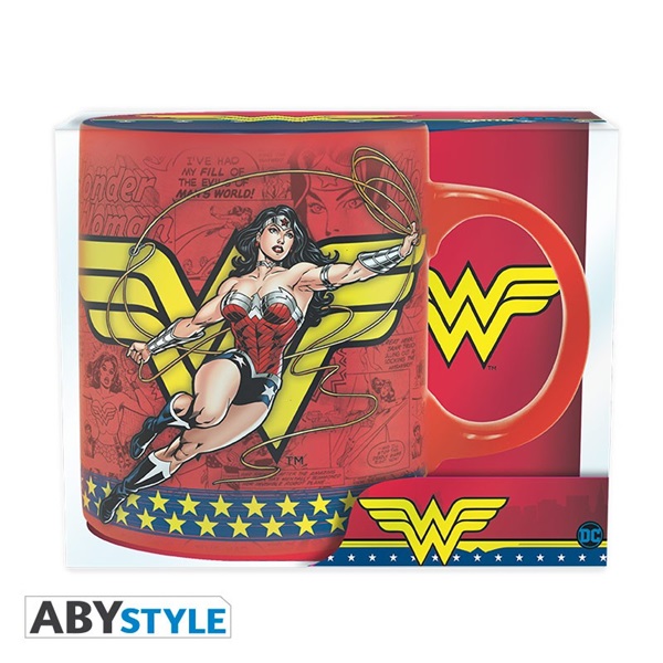 DC Comics "Wonder Woman Action" 320ml bögre