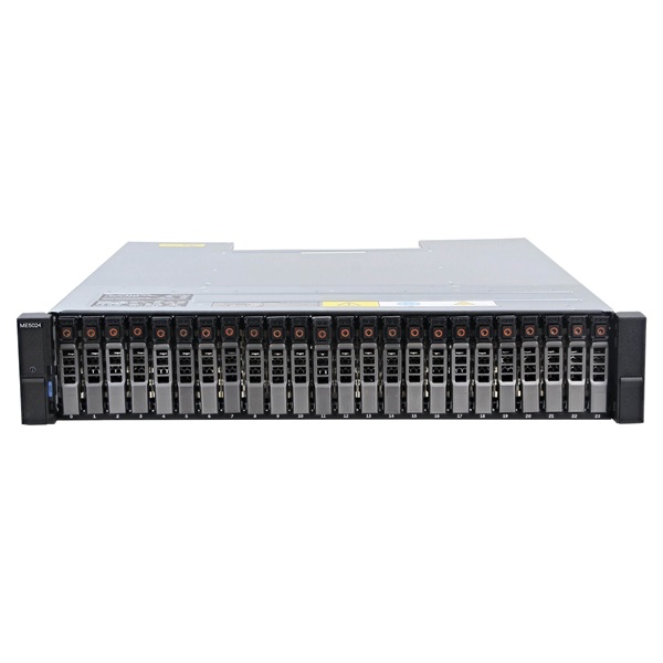 DELL ISG PowerVault ME5024/2x2.4TB HDD/25Gb iSCSI 8 Port Dual Controller