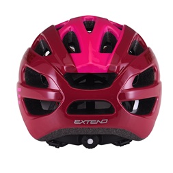 DEMA Extend 52-55 cm bordó-pink kerékpáros sisak