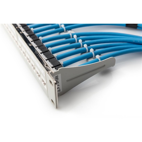 DIGITUS 10" 1U 12port szürke moduláris üres Patch Panel