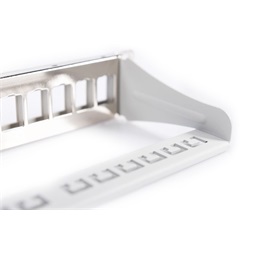 DIGITUS 10" 1U 12port szürke moduláris üres Patch Panel