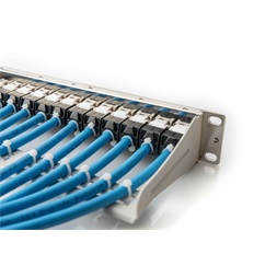 DIGITUS 10" 1U 12port szürke moduláris üres Patch Panel