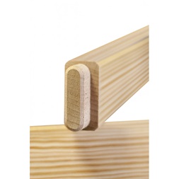 DRABEST STANDARD 2x5 lépcsős fa létra, összecsukható