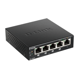D-Link DES-1005D 5port FE LAN nem menedzselhető PoE switch