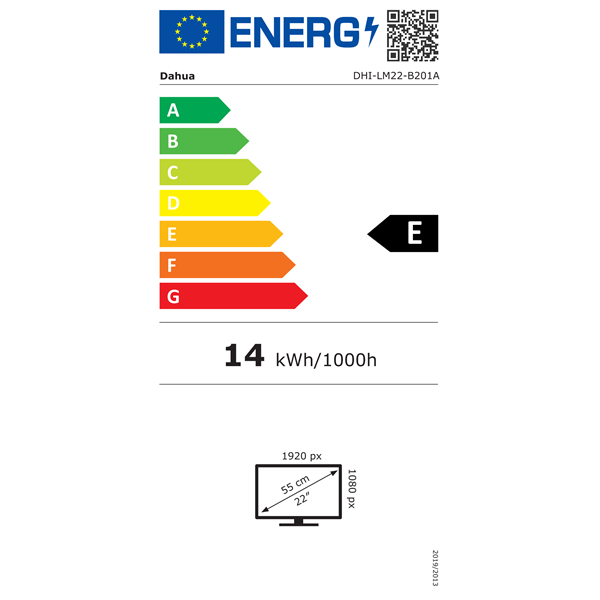 Dahua 22" LM22-B201A FHD IPS 100Hz DP/HDMI/VGA monitor