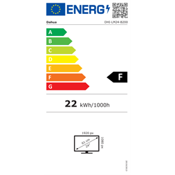 Dahua 23,8" LM24-B200 FHD VGA/HDMI fekete multimédia monitor