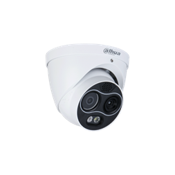 Dahua TPC-DF1241-TB3F4-S2 /kültéri/4MP/Thermal/3,5mm/hőmérséklet mérés/IP hő- és láthatófény turret kamera