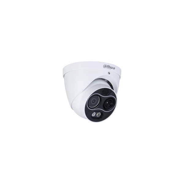 Dahua TPC-DF1241-TB7F8-S2 /kültéri/4MP/Thermal Eureka/7mm/hőmérséklet mérés/IP hő- és láthatófény turret kamera