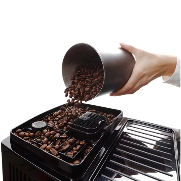 DeLonghi ECAM223.61.GB fekete tejhabosítóval automata kávéfőző
