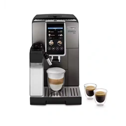 DeLonghi ECAM380.95.TB Dinamica Plus fekete tejhabosítóval automata kávéfőző