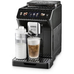 DeLonghi ECAM450.65.G Eletta Explore sötétszürke tejhabosítóval automata kávéfőző