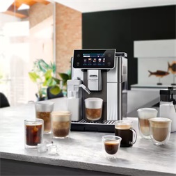 DeLonghi ECAM630.75.TM PrimaDonna Aromatic titánium tejhabosítóval automata kávéfőző