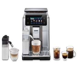 DeLonghi ECAM630.75.TSM PrimaDonna Aromatic titánium tejhabosítóval automata kávéfőző