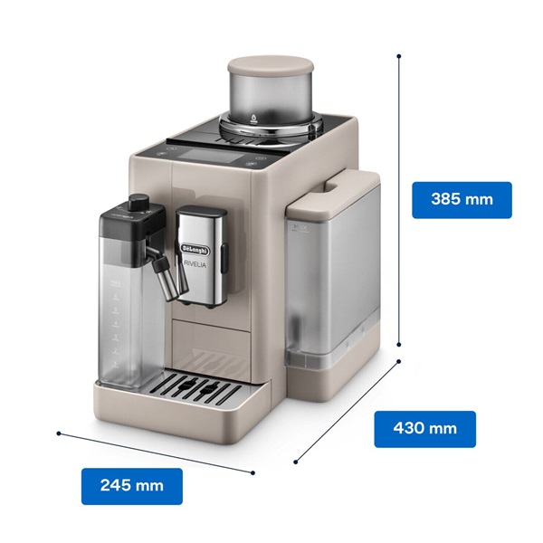 DeLonghi EXAM440.55.BG Rivelia bézs tejhabosítóval automata kávéfőző