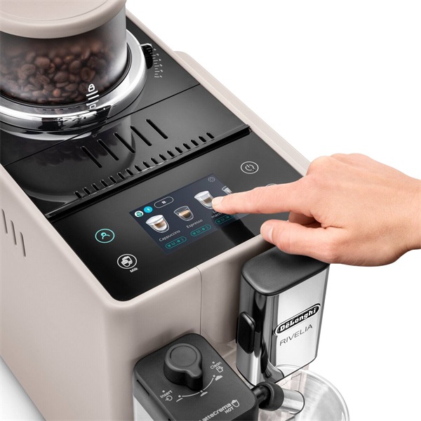 DeLonghi EXAM440.55.BG Rivelia bézs tejhabosítóval automata kávéfőző