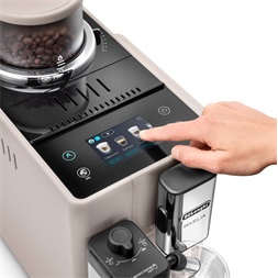 DeLonghi EXAM440.55.BG Rivelia bézs tejhabosítóval automata kávéfőző