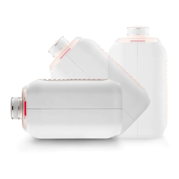 DeLonghi HFX10B03.PK fehér-rózsaszín asztali hősugárzó