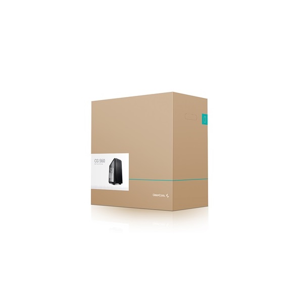 DeepCool CG560 fekete (táp nélküli) mATX ház
