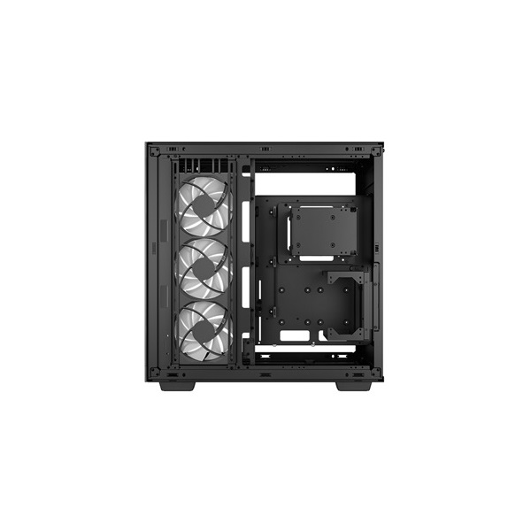 DeepCool CH780 fekete (táp nélküli) ablakos ATX ház