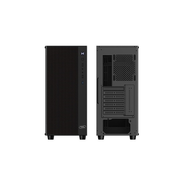 DeepCool MATREXX 55 MESH ADD-RGB 4F fekete (táp nélküli) mATX ház