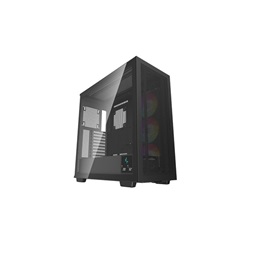 DeepCool Morpheus fekete (táp nélküli) ablakos ATX ház