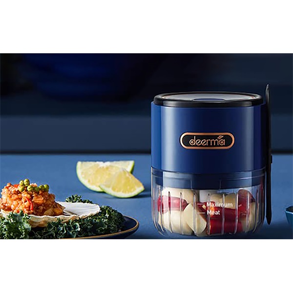 Deerma JS100 0,3L kék kompakt élelmiszer aprító