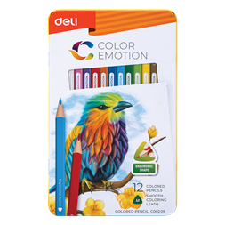 Deli Color Emotion 12db-os színesceruza készlet