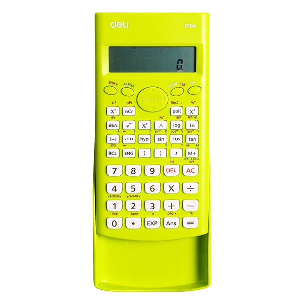 Deli Core DL-1710 240 funkciós világoszöld tudományos számológép