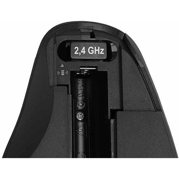 Delock 12598 Ergonómikus vezetéknélküli USB egér