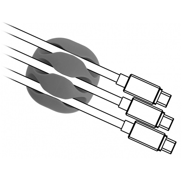 Delock 18297 Kábeltartó három kábelrendezovel 6 darabos készlet