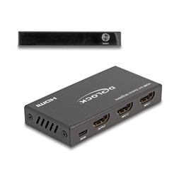 Delock 18607 2xHDMI in/1xHDMI out 8K 60 Hz HDMI HUB