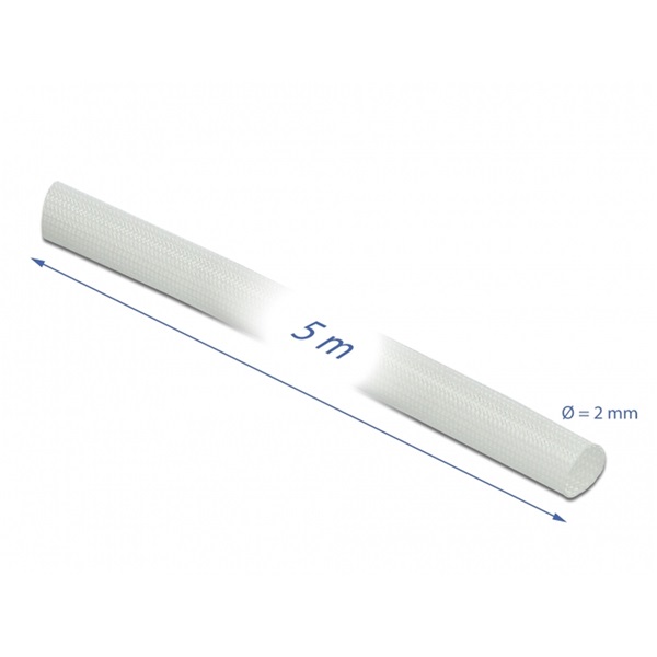 Delock 18923 Üvegszálas borítás 5 m x 2 mm fehér