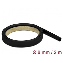 Delock 18980 Fekete zsugorcső 2 m x 8 mm