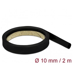 Delock 18981 Fekete zsugorcső 2 m x 10 mm