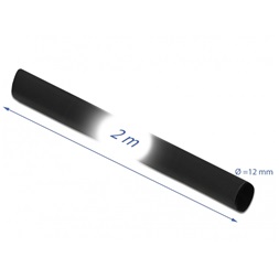 Delock 18982 Fekete zsugorcső 2 m x 12 mm