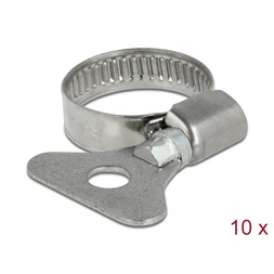 Delock 19576 16-25mm 10 db-os fém pillangó tömlőbilincs