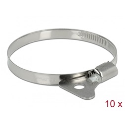 Delock 19585 60-80mm 10 db-os fém pillangó tömlőbilincs