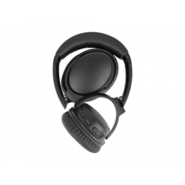 Delock 27181 Bluetooth 5.0 fejhallgató összehajtható, beépített mikrofonnal és intenzív Basszussal