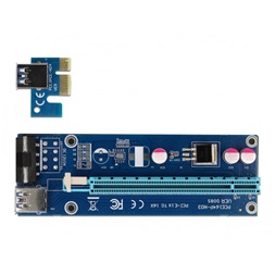 Delock 41430 60cm USB-kábellel x1-x16 PCI Express Riser kártya