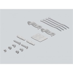 Delock 43407 4 portos szürke Keystone próbapanel