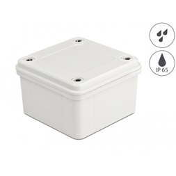 Delock 60396 IP65 vízhatlan 96x96x60mm szürke installációs ház