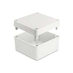 Delock 60398 IP65 vízhatlan 125x125x75mm szürke installációs ház