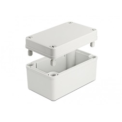 Delock 60399 IP65 vízhatlan 130x80x70mm szürke installációs ház