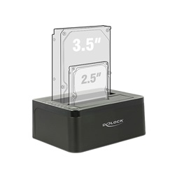 Delock 62661 USB 3.0 SATA HDD duál dokkoló állomás